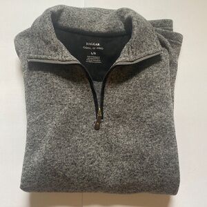 Haggar Cool 18 Pro knit quarter zip